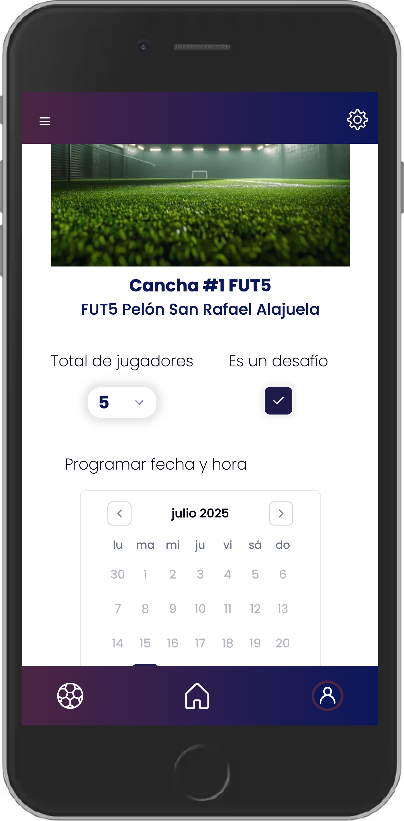Football Field Booking & Matchmaking Platform